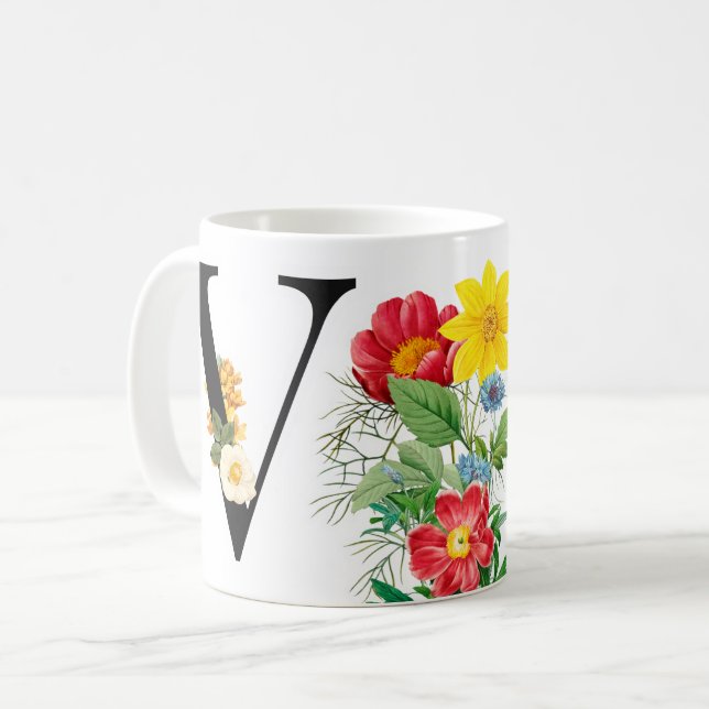 Monogram Coffee Mug (Front Left)