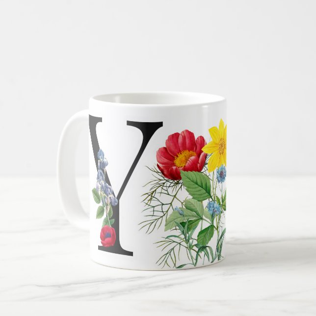 Monogram Coffee Mug (Front Left)