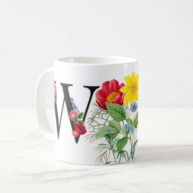 Monogram Coffee Mug (Front Left)