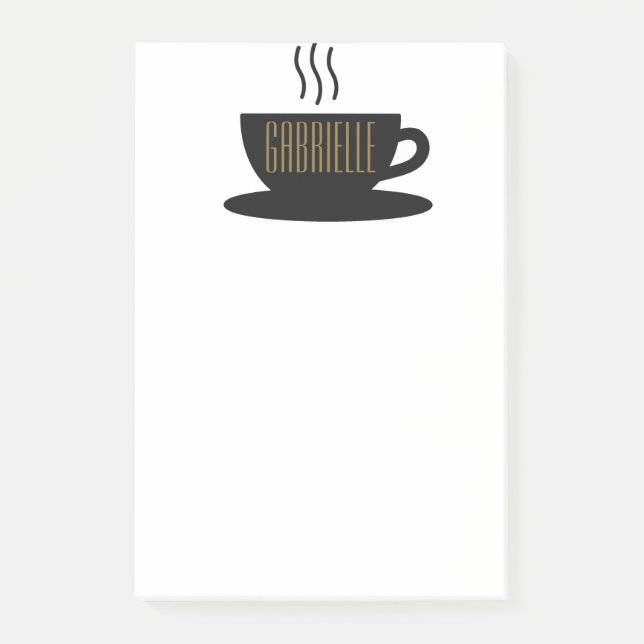 MONOGRAM COFFEE Post-it Notes (Front)