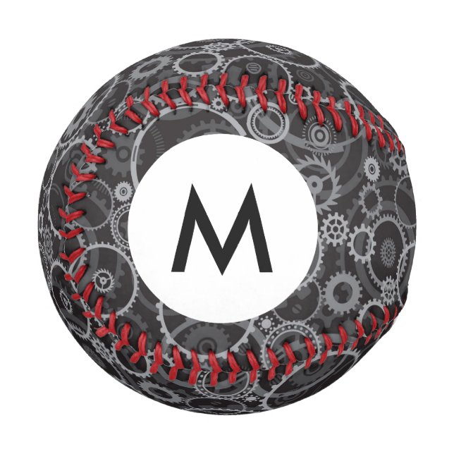 Monogram Cogwheels pattern Baseball (Front Left)