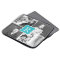 Monogram Collage Custom Laptop Sleeve Turquoise