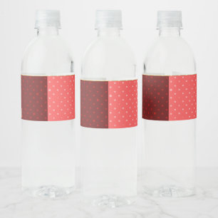 Monogram Colourful Dots Food and Beverage Label Se