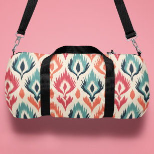Monogram Colourful Tribal Abstract Pattern Duffle Bag