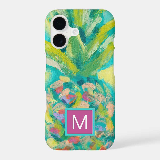 Monogram | Colourful Tropical Pineapple (Back)