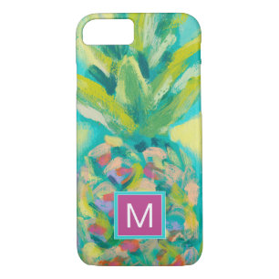 Monogram   Colourful Tropical Pineapple Case-Mate iPhone Case