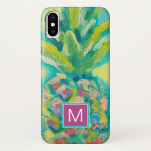 Monogram   Colourful Tropical Pineapple Case-Mate iPhone Case