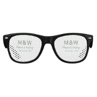 Monogram couple grey green modern romantic date si