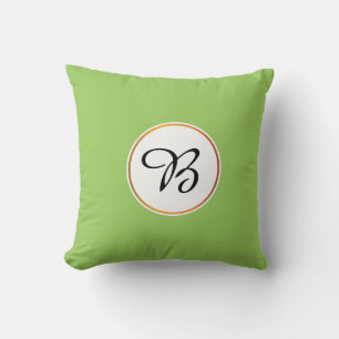 monogram cushion