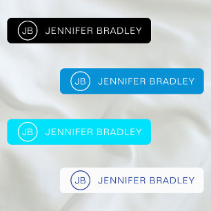 Monogram Custom Name Modern Boy Girl