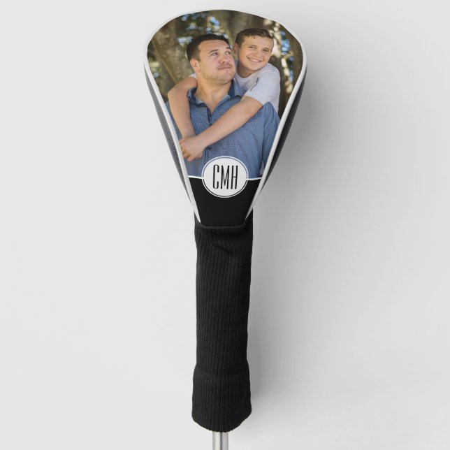 Monogram Custom Photo Golf Head Cover (Front)