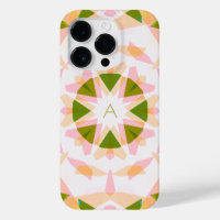 Monogram Cute Green Pretty Pink Magic Star Girl’s