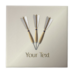 Monogram Darts Design Tile