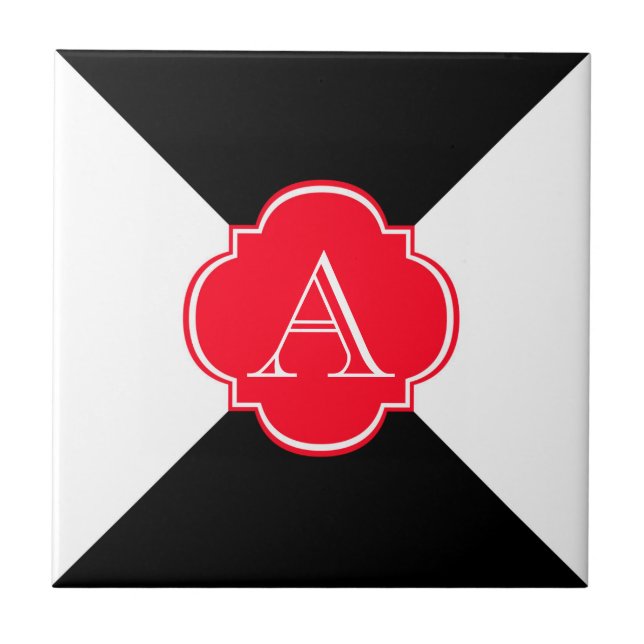 Monogram decoration tile (Front)