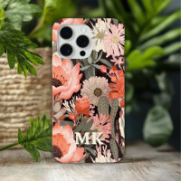 Monogram Desert Wildflowers Modern Floral