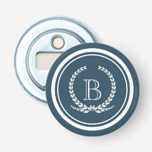 Monogram design bottle opener