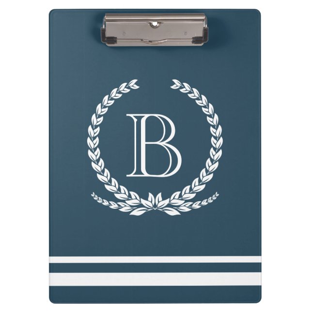 Monogram design clipboard (Front)