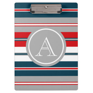 Monogram design clipboard