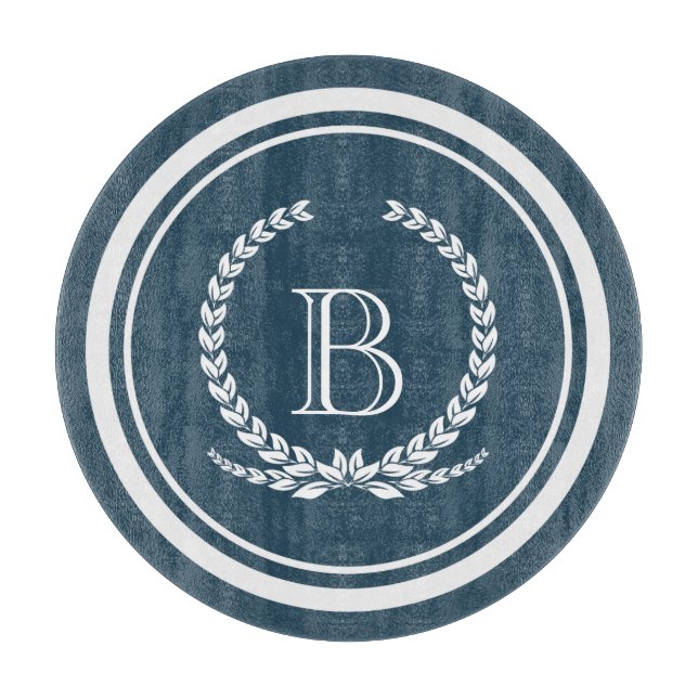 Monogram design cutting board (Front)