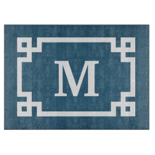 Monogram design cutting board