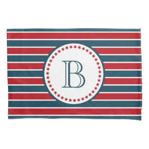 Monogram design pillowcase