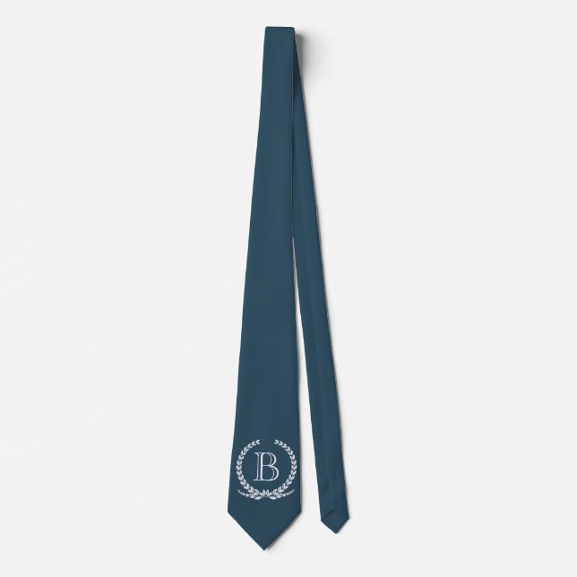 Monogram design tie (Front)