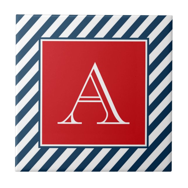 Monogram design tile (Front)