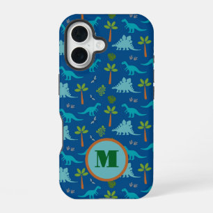 Monogram Dinosaur iPhone / iPad case