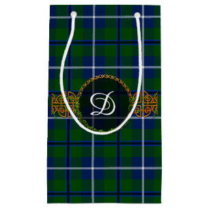Monogram Douglas Tartan Small Gift Bag