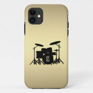 Monogram Drum Set Gold Case-Mate iPhone Case