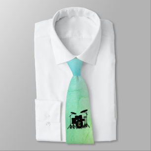Monogram Drum Set Green Tie