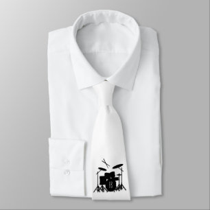 Monogram Drum Set Tie