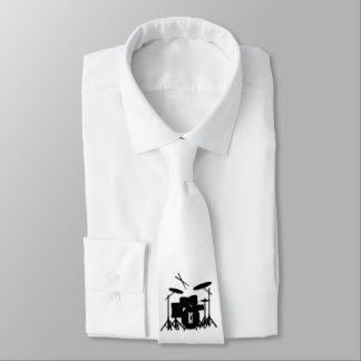 Monogram Drum Set Tie