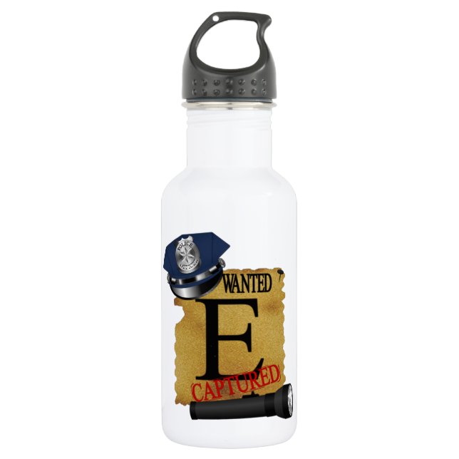 Monogram E 32 oz PBA FREE 532 Ml Water Bottle (Front)