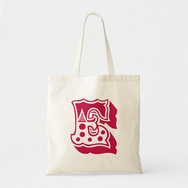 Monogram "E" Tote Bag (Front)