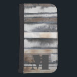 Monogram | Earth & Smoke I Samsung S4 Wallet Case<br><div class="desc">Home Décor</div>