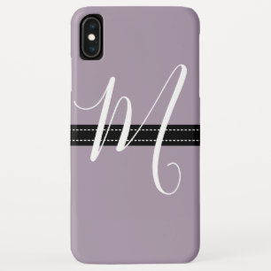 Monogram Elegant Rose quartz Solid Colour Case-Mate iPhone Case