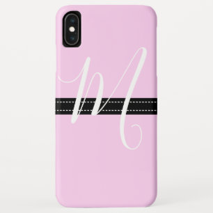 Monogram Elegant Shampoo Solid Colour Case-Mate iPhone Case