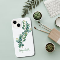 Monogram Eucalyptus Botanical Greenery