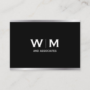 Monogram Executive Business Card