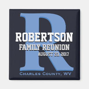 Monogram Family Reunion Magnet