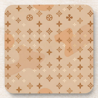 monogram fashion design coaster