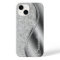 Monogram Faux Diamond Silver Bling