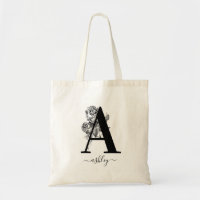 Monogram Floral Personalised