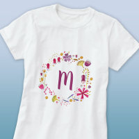 Monogram Floral