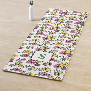 Monogram Flower Garden Yoga Mat