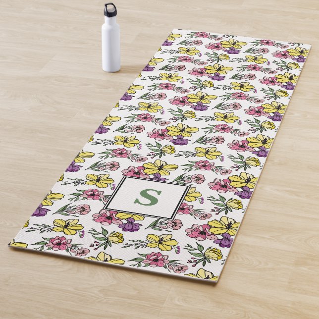 Monogram Flower Garden Yoga Mat (In Situ)