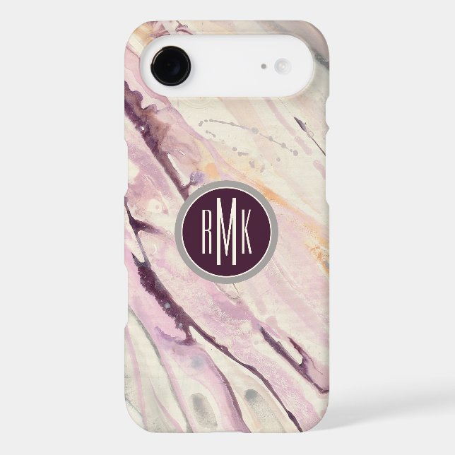 Monogram | Flowing I Case-Mate iPhone Case (Back)