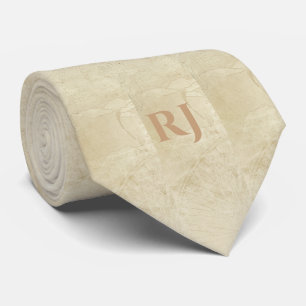 Monogram Formal Pearl Pattern Tie