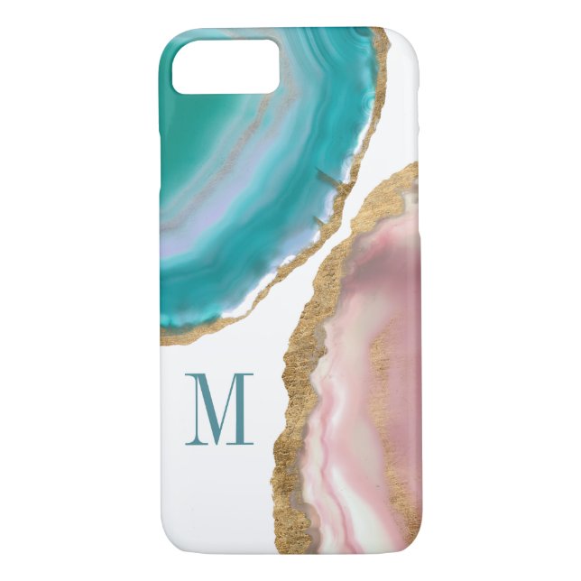 Monogram | Gem Stones I Case-Mate iPhone Case (Back)